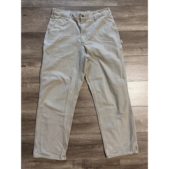 Carhartt‎ Mens Dungaree Fit Washed Twill Pants Jeans Size 36 x 32 - Picture 1 of 8
